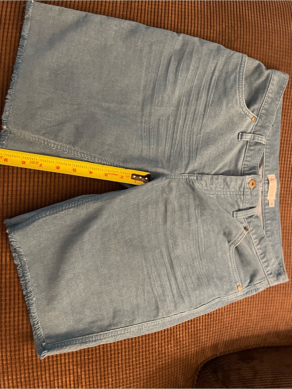 Carve Designs 9” inch Oahu Teal/Hydro Blue Corduroy Shorts